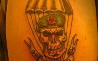 Тату морской пехоты, что рисуют на теле морпехи